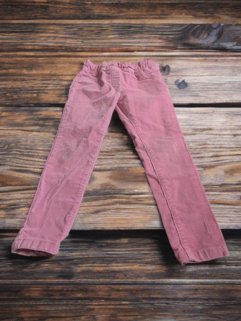 Boden Girls Corduroy Pull-On Pants in Dusty Pink Size 4 Years